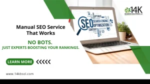 Manual SEO expert optimizing website without automation tools for better search engine visibility.