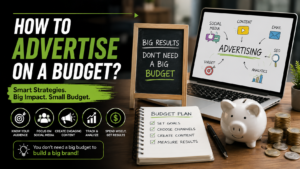 Budget-friendly advertising strategies using social media, content marketing, audience targeting, and analytics.