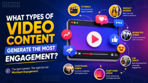 Think about the last video that made you stop scrolling. It probably did not need a long introduction or expensive production. It simply gave you a reason to pay attention right away. People stop for videos because they're quick and easy to watch. But grabbing someone's attention is only the first step. If the video doesn't give them a reason to stay, they'll simply keep scrolling.  A strong video content marketing strategy starts with understanding what your audience actually wants to see. Some people respond to quick tips. Others prefer customer stories, product demonstrations, or a look behind the scenes. Here are some of the video formats that continue to generate strong engagement across social platforms. Short-Form Videos Short-form content works because it gets to the point quickly. Platforms such as Instagram Reels, TikTok, Facebook Reels, and YouTube Shorts are built around fast, mobile-first viewing. The first few seconds matter most. If viewers do not understand what the video is about almost immediately, they will probably move on. Popular video content examples include: Quick “Did You Know?” facts Before-and-after transformations Product teasers Short behind-the-scenes clips Trending audio with a brand-related idea One-question, one-answer videos Short-form content is also easier to test. You can try different hooks, topics, captions, and filming styles without putting weeks into a single post. Over time, those small experiments show you what your audience responds to most. Educational and How-To Videos  Helpful videos almost always perform well. If you can answer a common question, explain something clearly, or show people how to do something, there's a good chance they'll keep watching.  At the same time, people begin to see your business as a helpful resource rather than a company that is only trying to sell to them. Some video ideas you could try include: Product demonstrations: Let people see the product in use instead of simply listing its features. Quick tips: Share one helpful idea they can put into practice right away. Myth-busting videos: Address a common misconception people have about your industry. Step-by-step tutorials: Show viewers how to complete a task without overcomplicating it. Frequently asked questions: Choose one question customers ask often and answer it in a clear, simple way. You probably already have plenty of ideas for this type of content. Check your inbox, comments, and sales conversations. If the same question keeps coming up, it is a good sign that people would watch a video about it. Educational videos can also stay useful for much longer than trend-based content. A helpful tutorial may continue bringing in views months later because people are still searching for the answer. Behind-the-Scenes Content Not every video has to look like a professionally made advertisement. Many people are just as interested in the people behind the business as they are in the product or service itself. Showing what happens behind the scenes gives your audience a better idea of who you are and what your day-to-day work actually looks like. Some simple behind-the-scenes video ideas include: Employee introductions A typical day at work Packing customer orders Preparing for an event Office celebrations Work in progress How a service is delivered These videos don't have to be perfect. In fact, the moments that feel the most natural are often the ones people connect with the most. A quick look at your team, your workspace, or the process behind your work can make your business feel more approachable and relatable. Customer Testimonials and Case Studies Before choosing a business, most people want to know what the experience is actually like. Hearing from someone who has already been through the process can answer questions that a sales page never could. The best testimonial videos don't sound rehearsed. Instead of handing customers a script, let them tell their story in their own words. Ask what challenge they were trying to solve, why they chose your business, what stood out about the experience, and whether they would recommend you to someone else. Customer stories give potential buyers a chance to hear directly from people who were once in the same position. That kind of honest feedback can help someone feel more confident about taking the next step. Written reviews are still valuable, but seeing and hearing a real customer talk about their experience often feels more genuine and memorable.. Videos That Invite Participation The best videos do not always speak at the audience. Sometimes, they start a conversation. Interactive content encourages viewers to comment, vote, answer, guess, or share an opinion. That participation can increase watch time and help the post reach more people. Interactive video content examples include: Polls Quizzes “Choose one” questions Challenges Q&A videos This-or-that comparisons Guess-the-answer clips Comment-based follow-ups The interaction does not need to be complicated. Even a simple question at the end of a video can encourage more comments. For example, instead of ending a product video with “Shop now,” you could ask, “Which option would you choose?” That small change gives viewers a reason to respond. Why You Should Mix Different Video Styles Posting the same type of video all the time can start to feel repetitive. You might share a quick tip one week, then switch to a customer story, product demo, team introduction, or behind-the-scenes clip the next. The right format depends on what you want the video to do. Some videos help you reach new people. Others answer questions, build trust, or simply give viewers a better feel for your business. Using a mix keeps your content fresh and helps you avoid falling into the same pattern. It also shows you what your audience actually enjoys. You may find that tutorials get more saves, while casual team videos bring in more comments. The only way to know is to try a few different approaches and pay attention to the response. Common Video Marketing Mistakes A video can look polished and still fall flat. Most of the time, the problem is not the camera or the editing. It is that the video takes too long to get anywhere or never gives people a reason to keep watching. Some brands spend the first few seconds introducing themselves when viewers are still deciding whether to stay. Others pack too much into one video, forget that many people watch without sound, or copy the same format across every platform. Even a good video can lose momentum if it feels too promotional or ends without telling the viewer what to do next. Before filming, be clear about the one thing you want people to take away. When the message is focused, the video feels easier to follow and far more natural. A Quick Check Before You Publish Before posting your next video, ask yourself a few simple questions: Does the opening give people a reason to stop? Is the main point clear within the first few seconds? Does the video teach, entertain, explain, or solve something? Is the message easy to follow? Does the viewer know what to do next? Would someone find it useful enough to save or share? You do not need a “yes” to every question, but the video should give viewers something worthwhile. Frequently Asked Questions What are the four main types of content? Most content falls into four broad categories: educational, inspirational, entertaining, and promotional. Using a mix of all four keeps your content interesting while supporting different business goals. What are some good topics for videos? Good topics often come from real customer questions and everyday business activity. You could create videos about product features, common mistakes, industry myths, customer success stories, team members, new services, or behind-the-scenes processes. The most useful video content ideas usually focus on something the audience already wants to know. What is the best format for social media videos? Vertical video usually works best for Instagram Reels, TikTok, Facebook Reels, and YouTube Shorts because most people view these platforms on their phones. Keep the framing clear, include captions, and make the opening easy to understand. Studying successful video content examples can help, but your own performance data will tell you what works best for your audience. Turn Your Video Ideas Into a Clear Strategy There is no single video format that works for every business. Some audiences respond to quick tips. Others prefer customer stories, tutorials, or informal behind-the-scenes content. The best approach is to try different formats, pay attention to how viewers respond, and create more of what holds their attention. At 14 K Business Solutions, we help businesses plan, create, and improve video content for social media. From developing video content ideas to building a complete video content marketing strategy, our team focuses on content that feels relevant to the audience and supports real business goals.